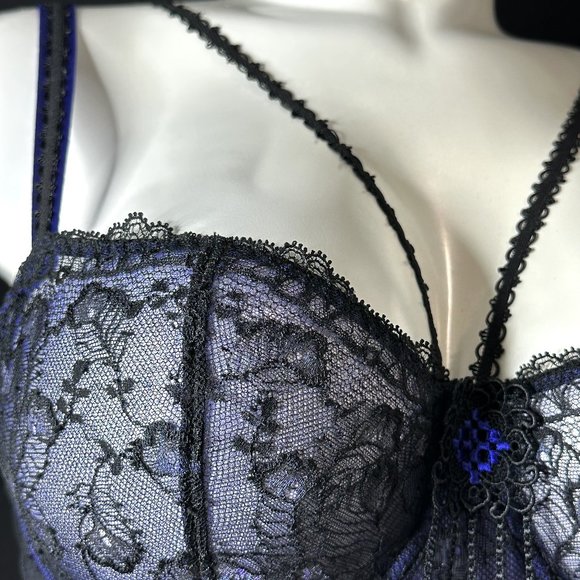 AUBADE MESH HALF CUP BRA - Picture 7 of 8